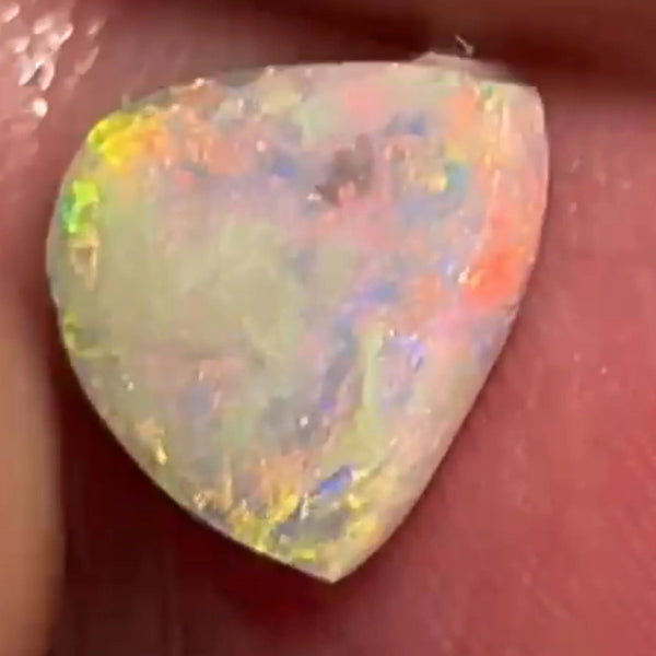 Pinks Lady's ? Lightning Ridge knobby opal rub/preform 1.75cts Gorgeous Pink dominant Multifires to polish & set 11.00x 10.00x 2.00mm NEW956