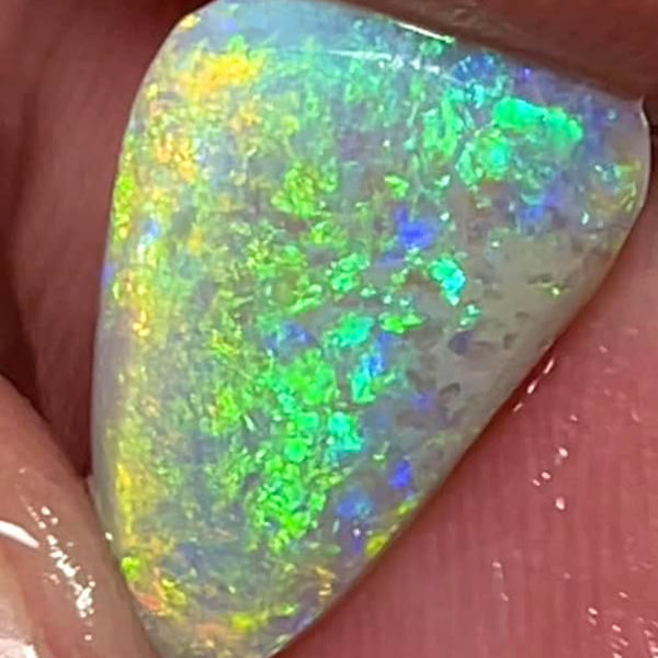 Lightning Ridge Opal Rough/Rub/Preform Dark Base High Grade From the Miners Bench® 2.8cts Lovely  Bright Multi fires 14x10x3mm MFB38