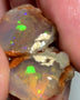 Lightning Ridge Dark Crystal knobby opal  split 15.5cts Thick deep bars stunning Multi colours 15x10x9mm to 12x10x8mm WAC53