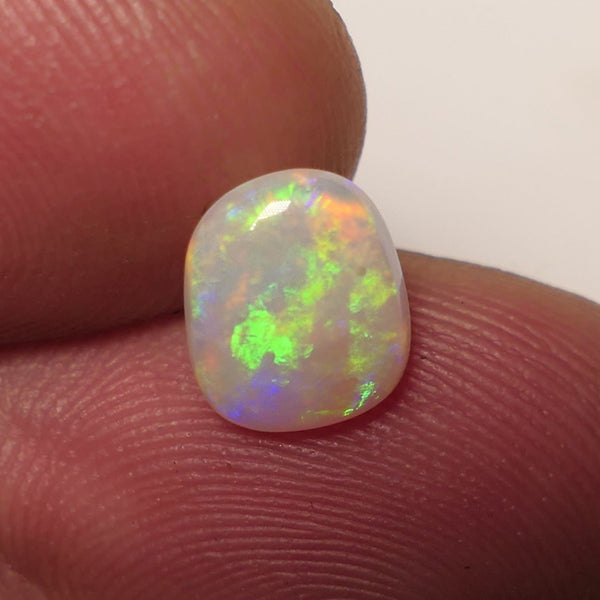 Lightning Ridge Light Opal Gemstone 0.7cts Gem Grade N8 Body Tone B2 Brightness Stunning Vibrant Multifires 8x6x2mm WAC58