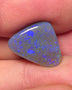 Lightning Ridge Double Sided Dark Crystal Opal Gemstone 5cts Gem Grade  N6 Body Tone B3 Stunning Blues with flashes of Greens 15x16x3mm WAC60