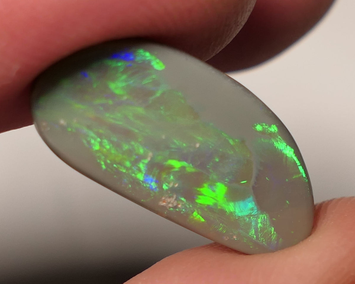 Lighting Ridge Dark Opal Picture stone Gemstone 5cts Jewellery Grade N6 Body Tone B3 Brightness Stunning Multifires 23x11x2.5mm WAC63