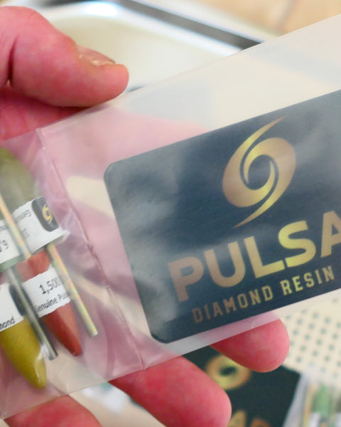 PULSAR™ DIAMOND RESIN POINTS MK2'S COLOUR CODED LAPIDARY BURRS FOR DREMEL & ROTARY TOOLS 3MM SHAFT POLISH SET 1500-3000-6000-10000 GRITS
