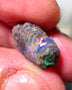 Lightning Ridge Opal Rough Stunning Knobby/ Opalised Fossil 6.00cts Exotic multi colours 16x10x8mm 1329