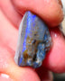 Lightning Ridge Rough Opal 8.75cts Half a dark base knobby opal showing lots blues colours 19x13x6mm 1407