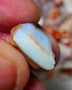 Coober Pedy Rough rub Opal 18cts Seam showing some blue colours 17x17x12mm A1523