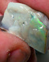 Lightning Ridge Rough Opal 32cts Big sized Yellow/Green on Dark Seam Gamble 31x20x11mm NS049