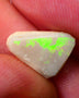 Lightning Ridge Rough / Rub Dark Seam opal 2.75cts Nice Yellow Fires  13x10x3mm NS121