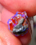 Lightning Ridge Rough Opal 3cts Dark Base Gamble Knobby formation Nice blue fires 11x9x8mm Auction NS101