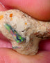 Mulga Rough Opal Seam formation 12.00cts Collectors Gorgeous Yellow dominant Multifires showing on opal deposit 28x15x7mm RL011