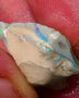 Lightning Ridge Thick Dark base Seam Opal Rough 23.00cts Gamble bright bar 25x20x13mm Auction 3