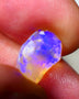 Lightning Ridge Crystal knobby opal rub rough 2.00cts Full of nice Bright Blues 11x8x3mm Auction 134