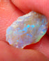 Lightning Ridge Crystal Seam opal rough 1.65cts Gorgeous pastel tones greens & blues to cut suit inlay 13x9x2mm GMB-003