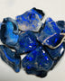 Lightning Ridge Rough Cutters Candy® Black Opal Seam parcel 54cts Gorgeous Bright fires & bars 20x12x3mm to 11x10x3mm WSS58