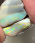 Lightning Ridge Rough Opal 20cts Pair Select hand picked Cutters Dark Seams Bright Multifires 17x12x10mm to 15x9x8mm NSA012