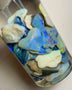 Lightning Ridge Rough Seam Opal Parcel 315cts Nice Sized Dark Seams with lots Potential & some Cutters Lots Bright colours mostly Blues 27x18x5mm to 13x12x4mm NSW006