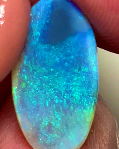 Lightning Ridge Rough / Rub /Preform Dark Base Crystal opal Miners Bench® 4cts Clean Gorgeous Bright Multifires 19x10x2mm WAC36