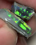 Mulga® Field Black Rough Opal 14cts Gem Grade Top Bright Multi colour fires GEM01