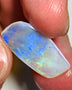 Australian Lightning Ridge Rough / Rub Big Crystal opal  6.1cts Nice Multifires 24x13x1.5mm WSM15