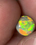 Australian Semi Black Opal Gemstone 1.2cts N6 Body Tone B1 Brightness Stunning Multi fires & Broad flash pattern 8x8x2.5mm  GEM02