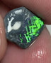 Australian Opal Gem Quality N4 Black Rub 2cts Rough / Rub / Preform Super bright FIRES Chinese Writing / chaff  10x9x3 GEM258