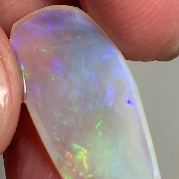 Australian Lightning Ridge Rough / Rub Big Crystal opal  6.1cts Nice Multifires 24x13x1.5mm WSM15