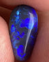 Australian Semi Black Opal Gemstone 2.5cts Gem Grade  N5 Body Tone B3 Brightness Crystal body with Stunning Blue fires 12x7x3.5mm WSP53