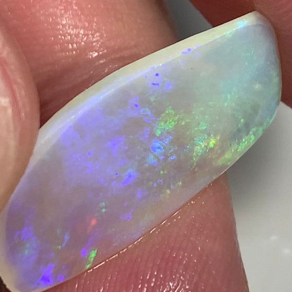 Australian Lightning Ridge Rough / Rub Big Crystal opal  6.1cts Nice Multifires 24x13x1.5mm WSM15